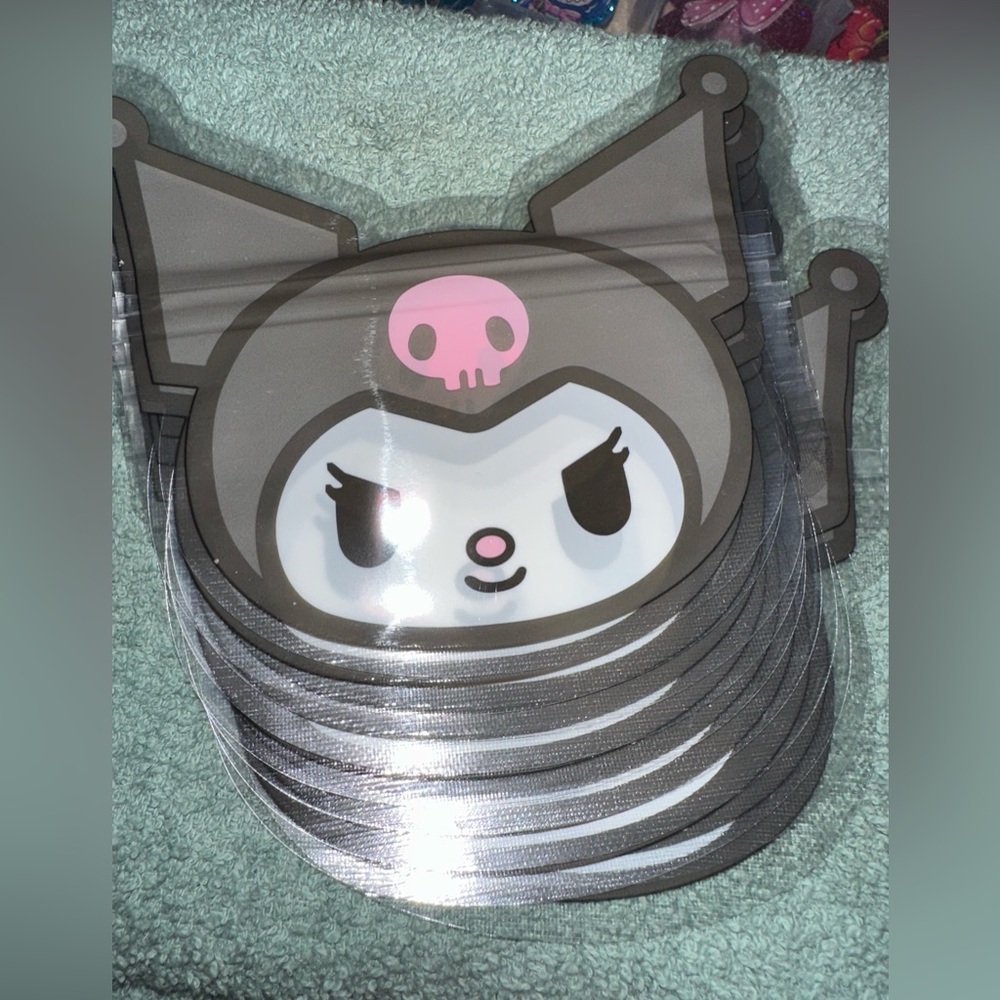10 Kuromi Bags. Fill with Beads, Snacks